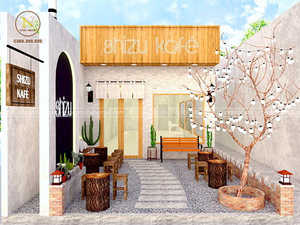 NTCO Decor Thiết kế quán cafe ShiZu tại Cần Thơ