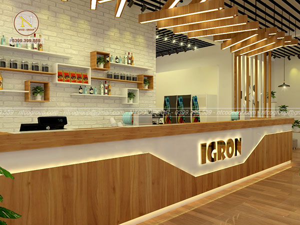 Thiết kế quán cafe tại Kiên Giang